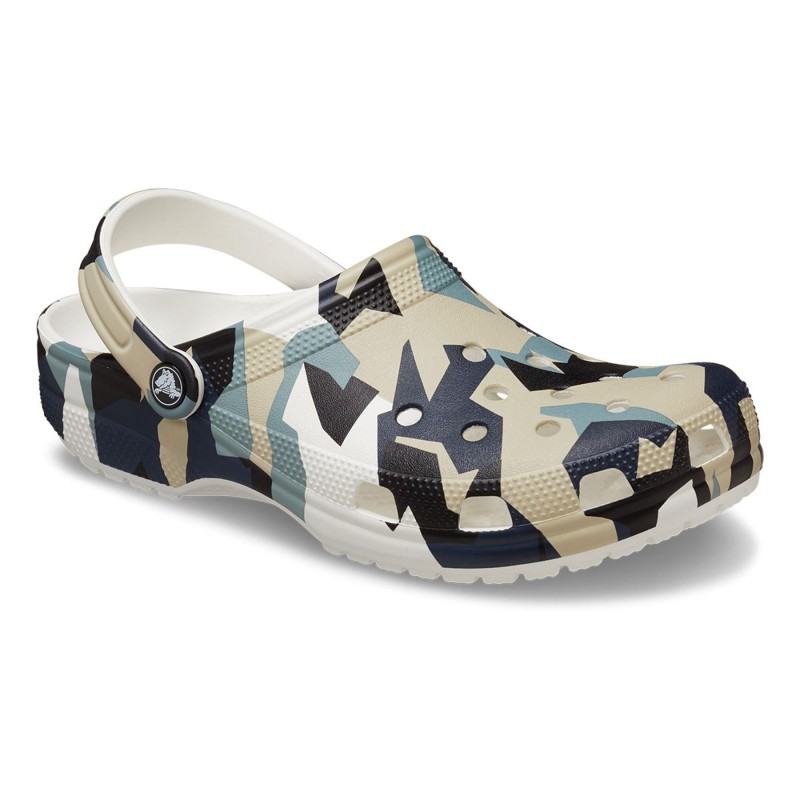 Crocs Crocsone Geo Camo Clog White/Multi