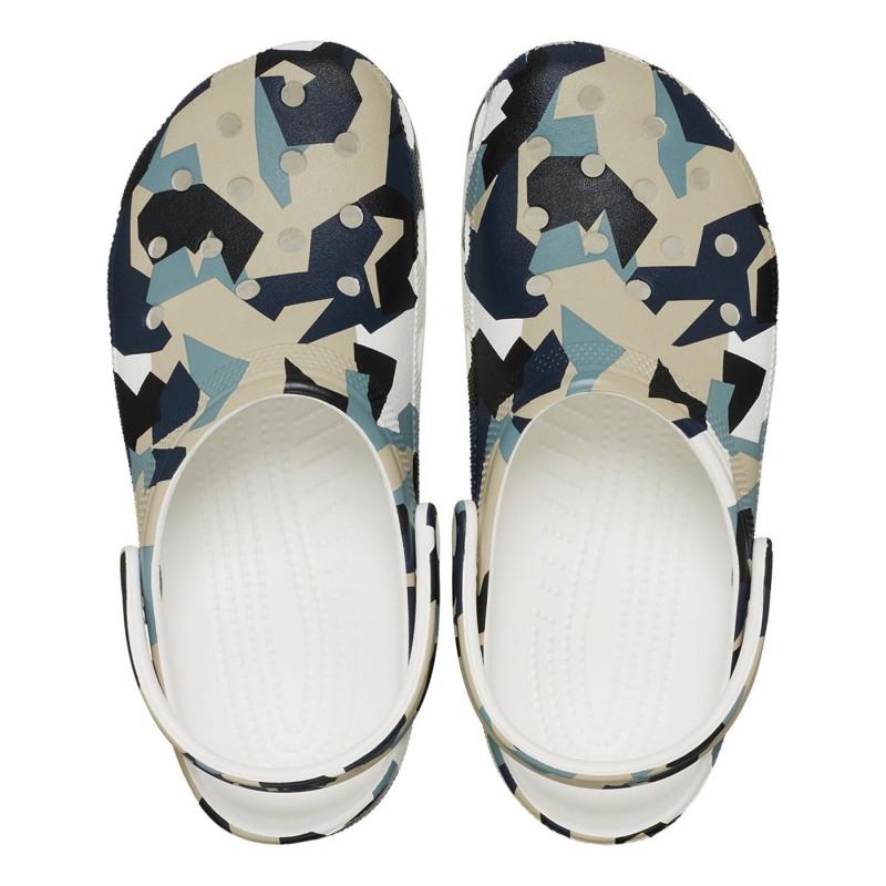 Crocs Crocsone Geo Camo Clog White/Multi