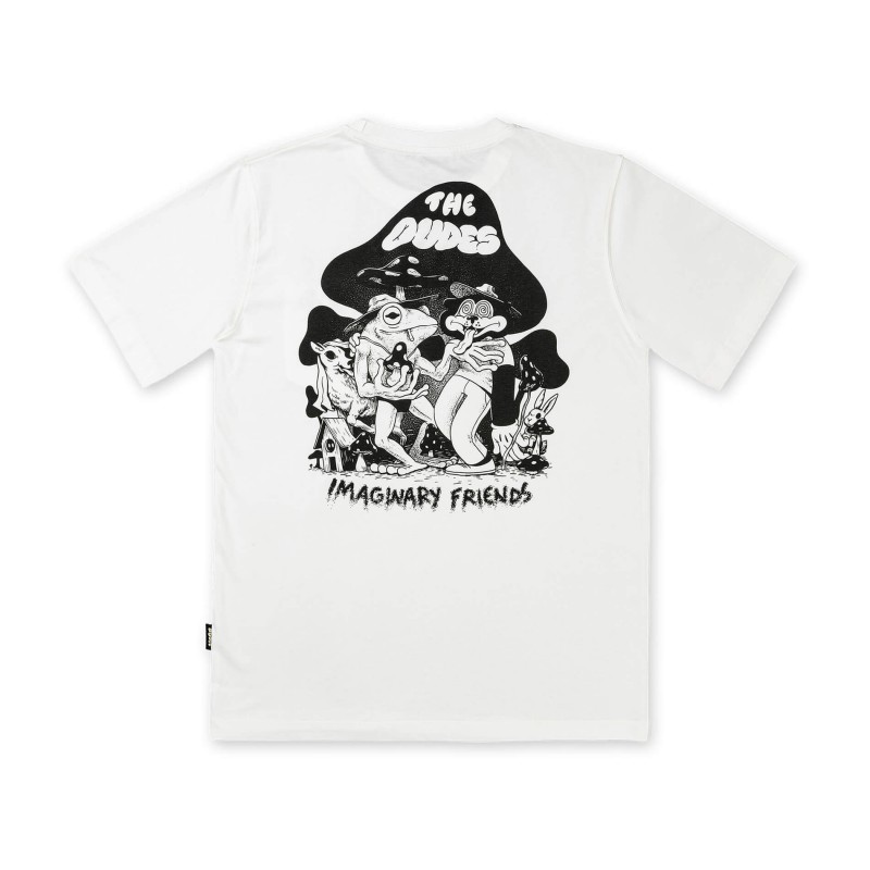 The Dudes Imaginary Friends Tee Offwhite