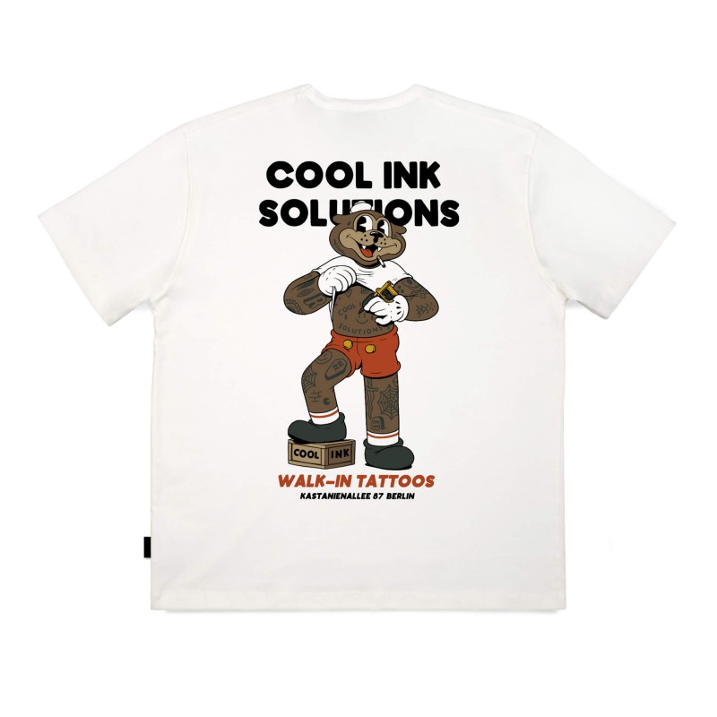 The Dudes Walking Tattoo Tee Offwhite