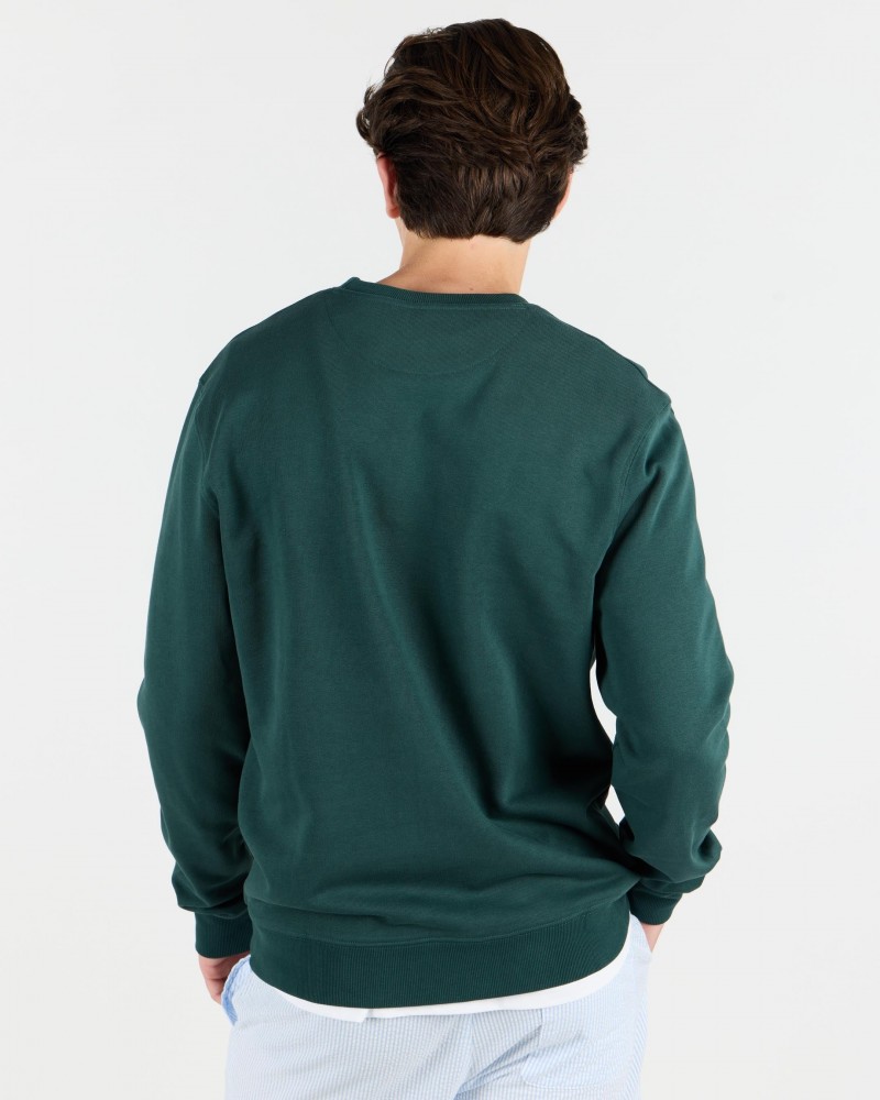 Wemoto Sundown Embroidered Crewneck...