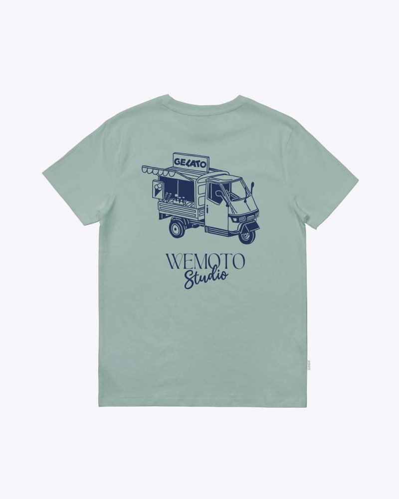 Wemoto Ape Printed Tee Pistacchio