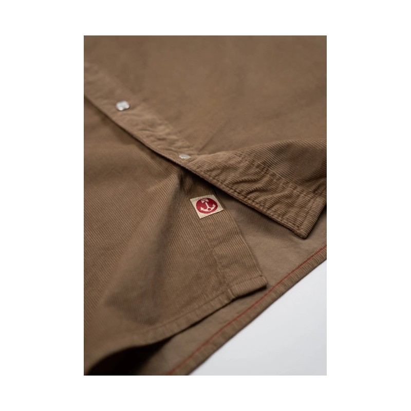 Iron & Resin Cody Corduroy Shirt Bronze