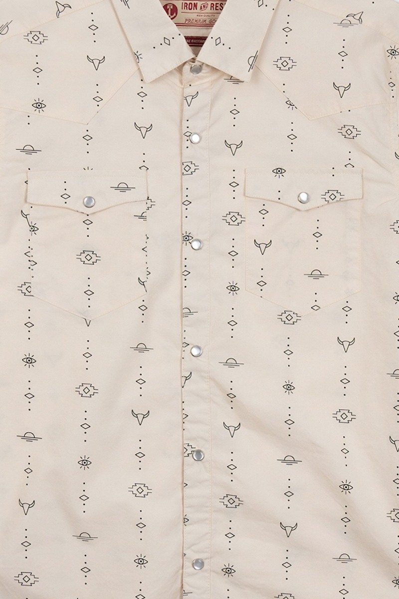 Iron & Resin Bull Shirt Natural