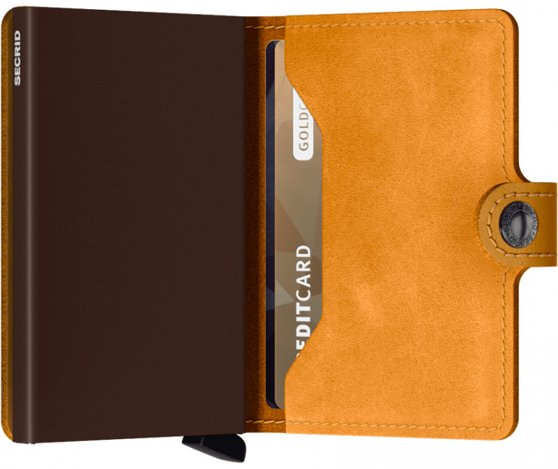 Secrid Mini Wallet Vintage Ochre
