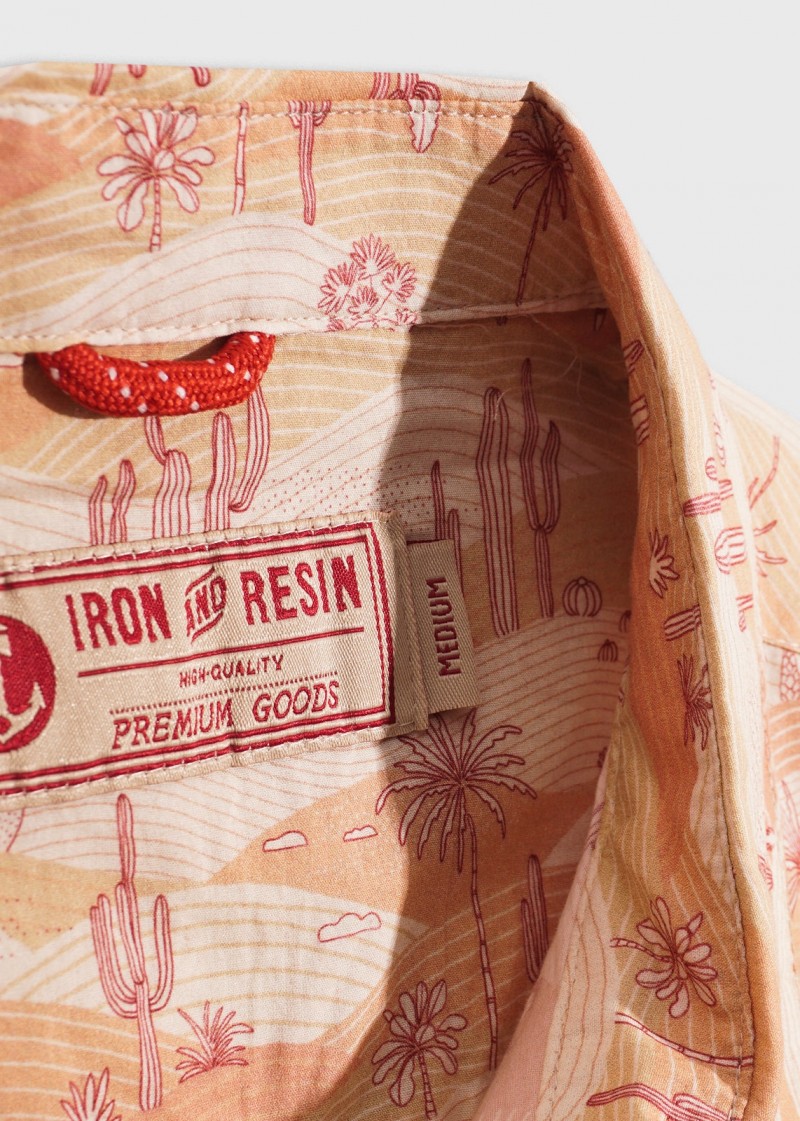Iron & Resin Desert Dreams Shirt Orange