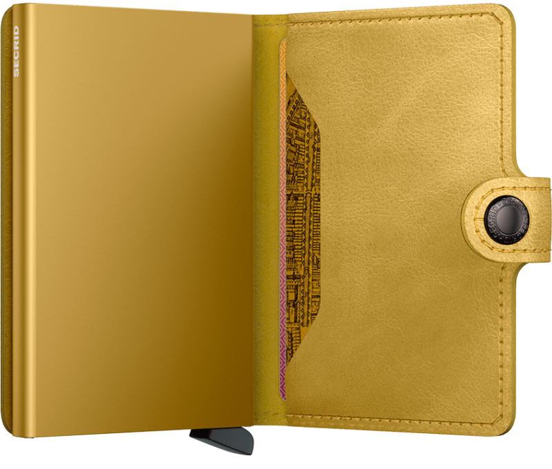 Secrid Mini Wallet Vintage Yellow