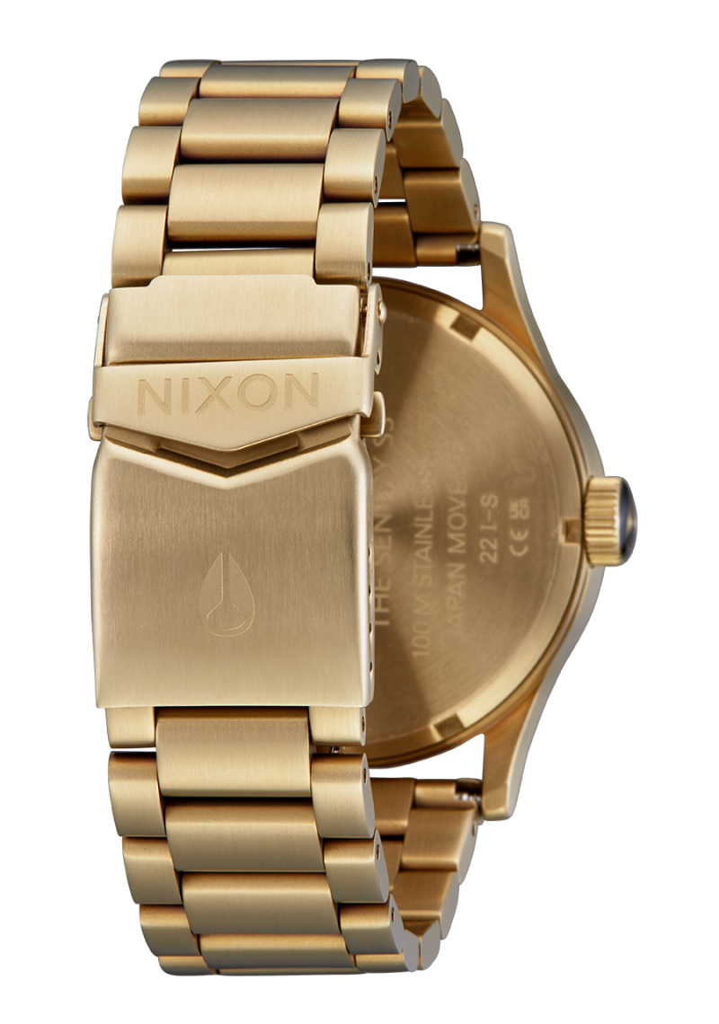 Nixon Sentry SS Yellow Gold/Black