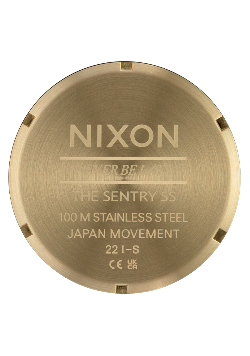 Nixon Sentry SS Yellow Gold/Black