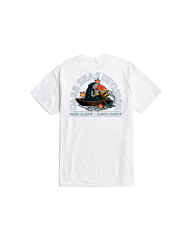 Dark Seas Rowboat Tee White