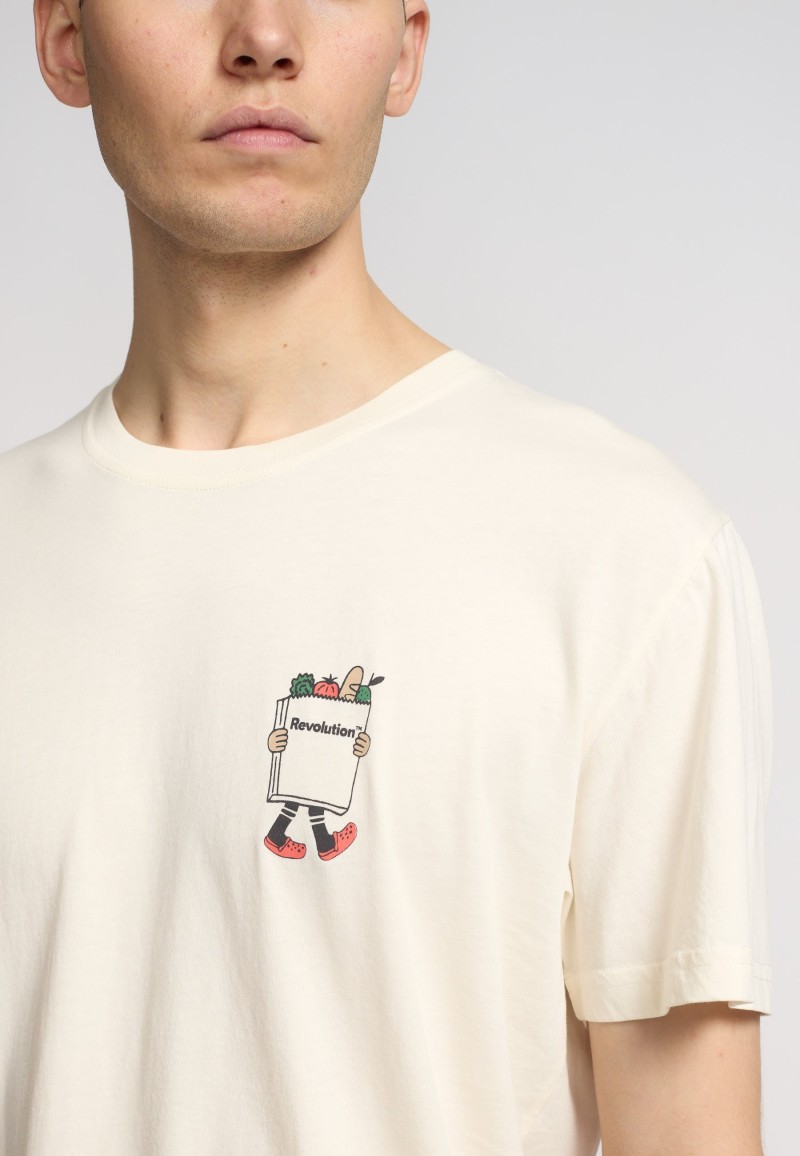 Revolution 1422 GRO Regular Tee Offwhite