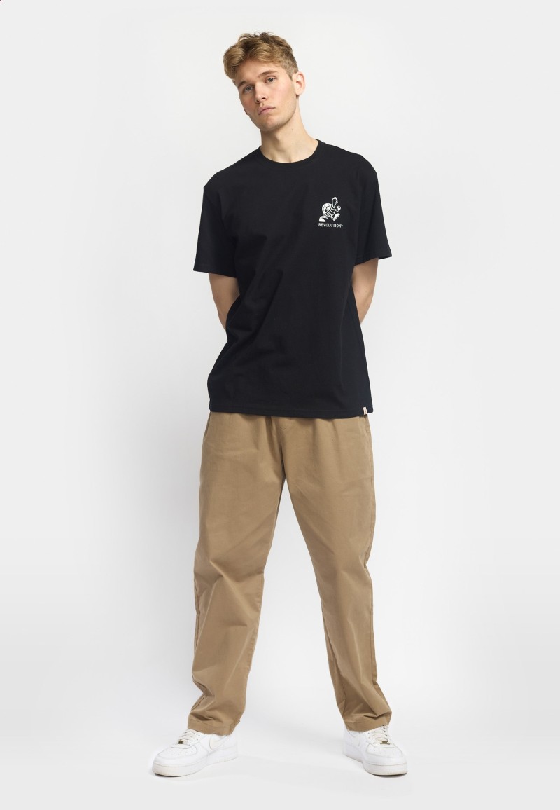 Revolution 1423 SLO Loose Tee Black