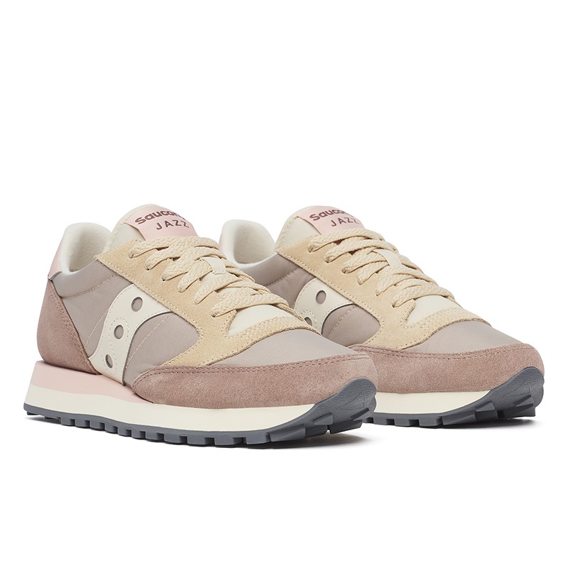 Saucony Jazz Original Women Tan/Pink