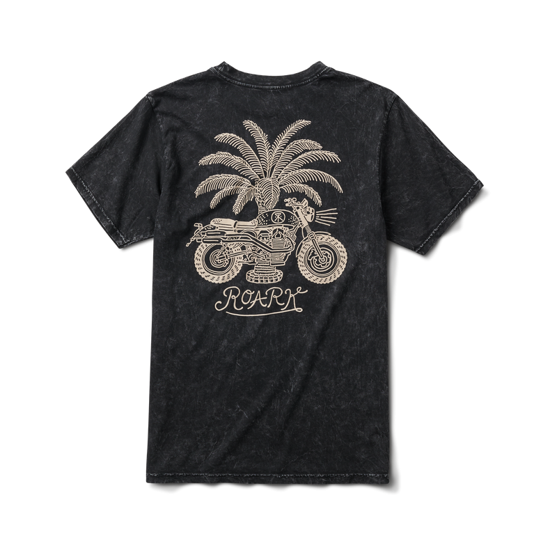 Roark Moto Premium Tee Black