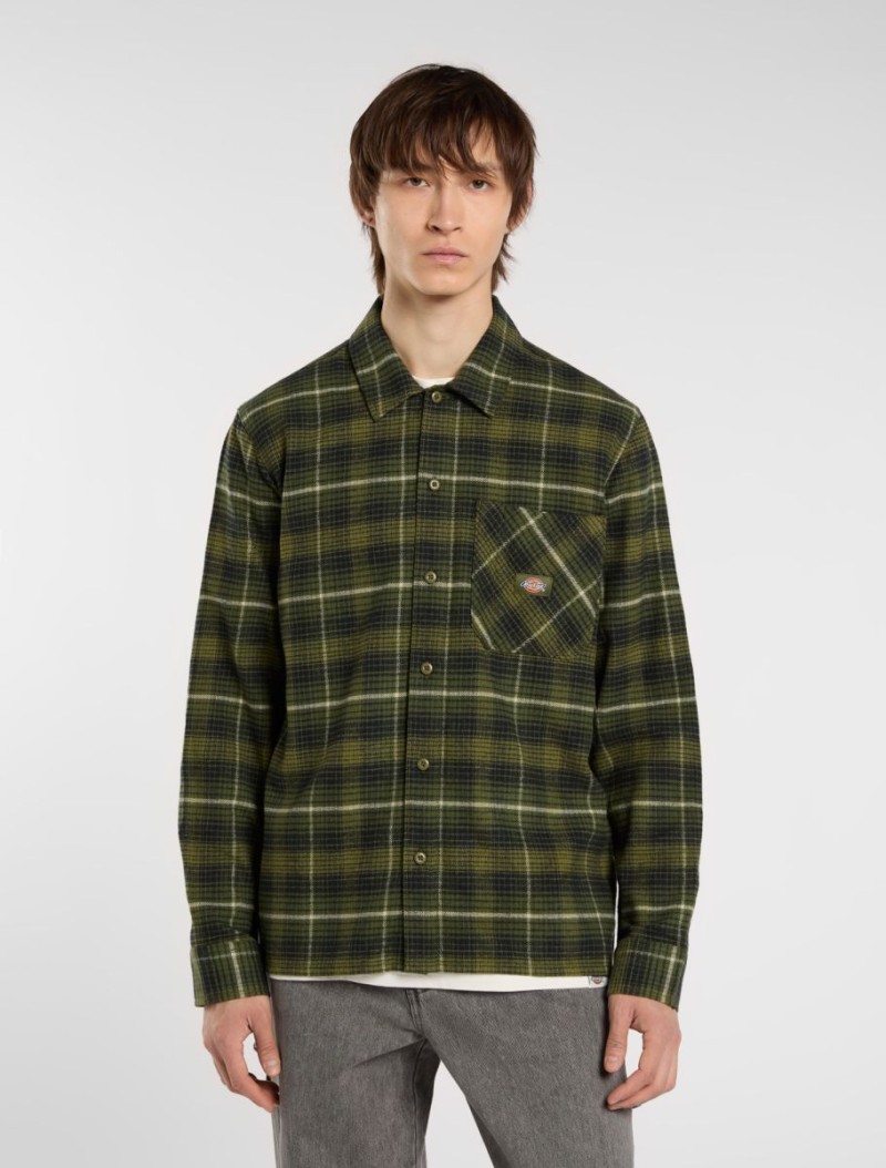 Dickies Forest Check Shirt Cypress