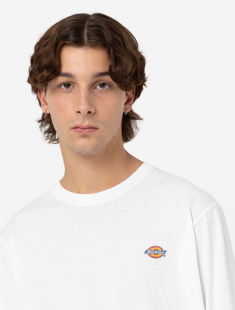 Dickies Mapleton Long Sleeve Tee White