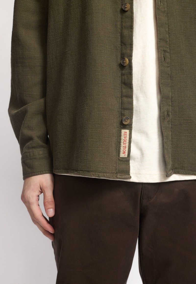 Revolution 3997 Loose Shirt Army