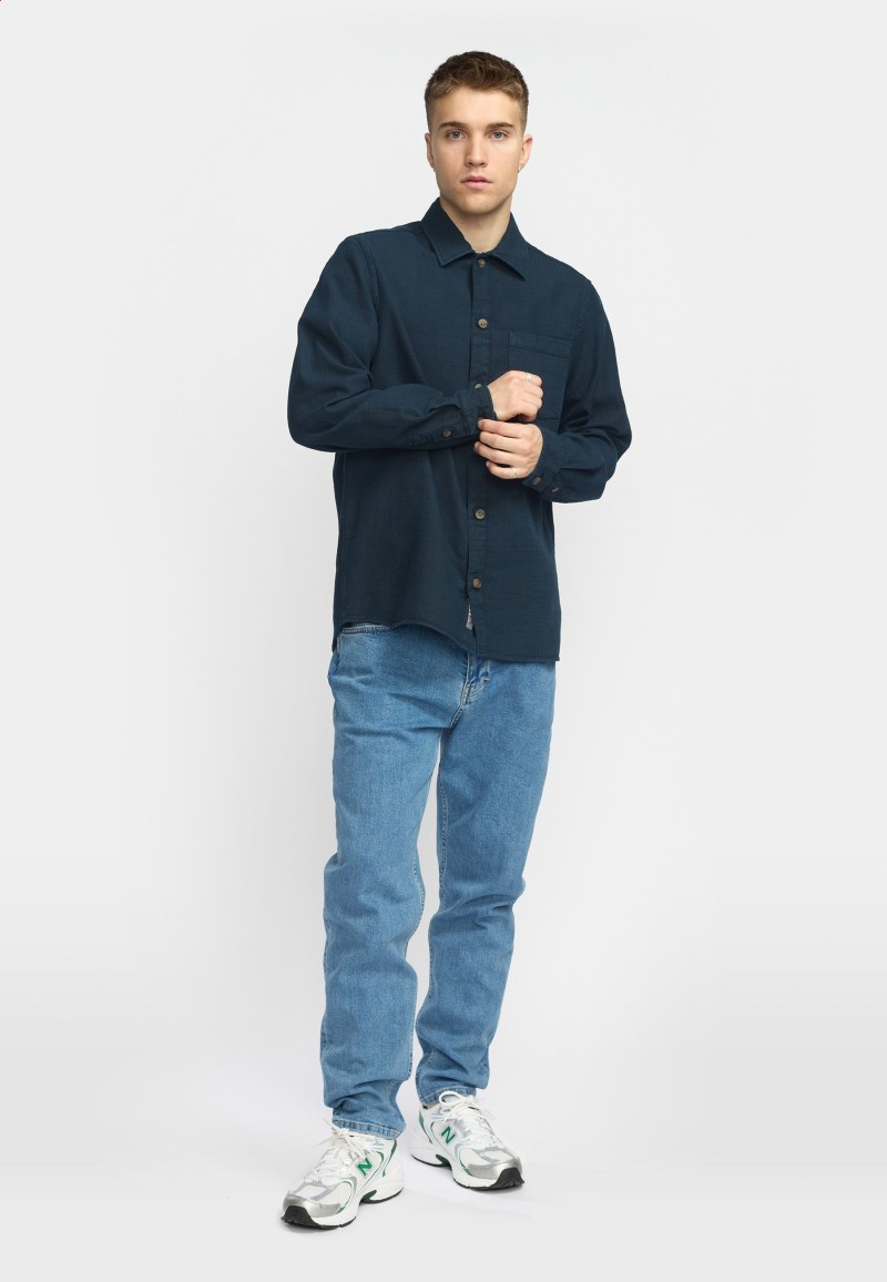 Revolution 3997 Loose Shirt Navy