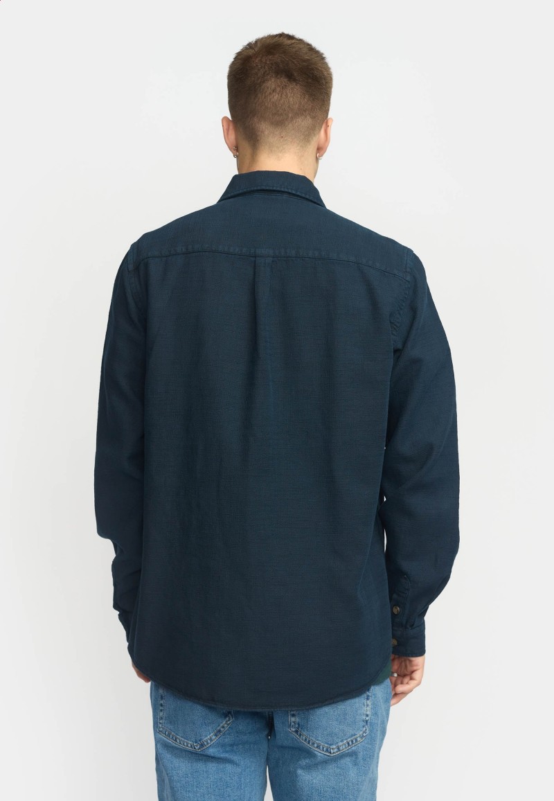 Revolution 3997 Loose Shirt Navy