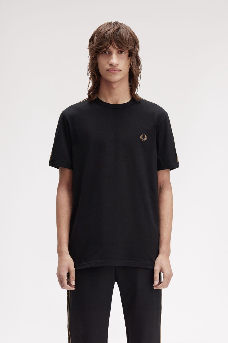 Fred Perry M4613 Contrast Tape Ringer...