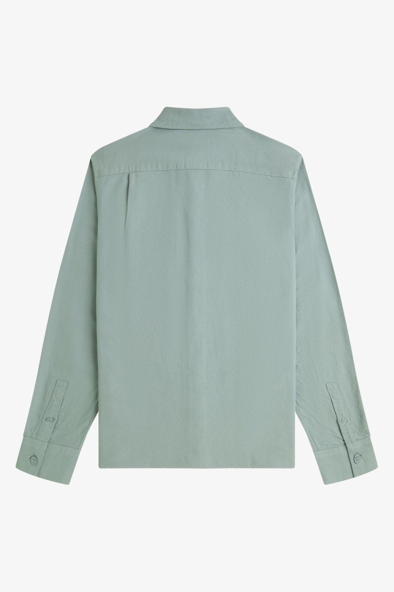 Fred Perry M5516 Oxford Shirt Bayleaf
