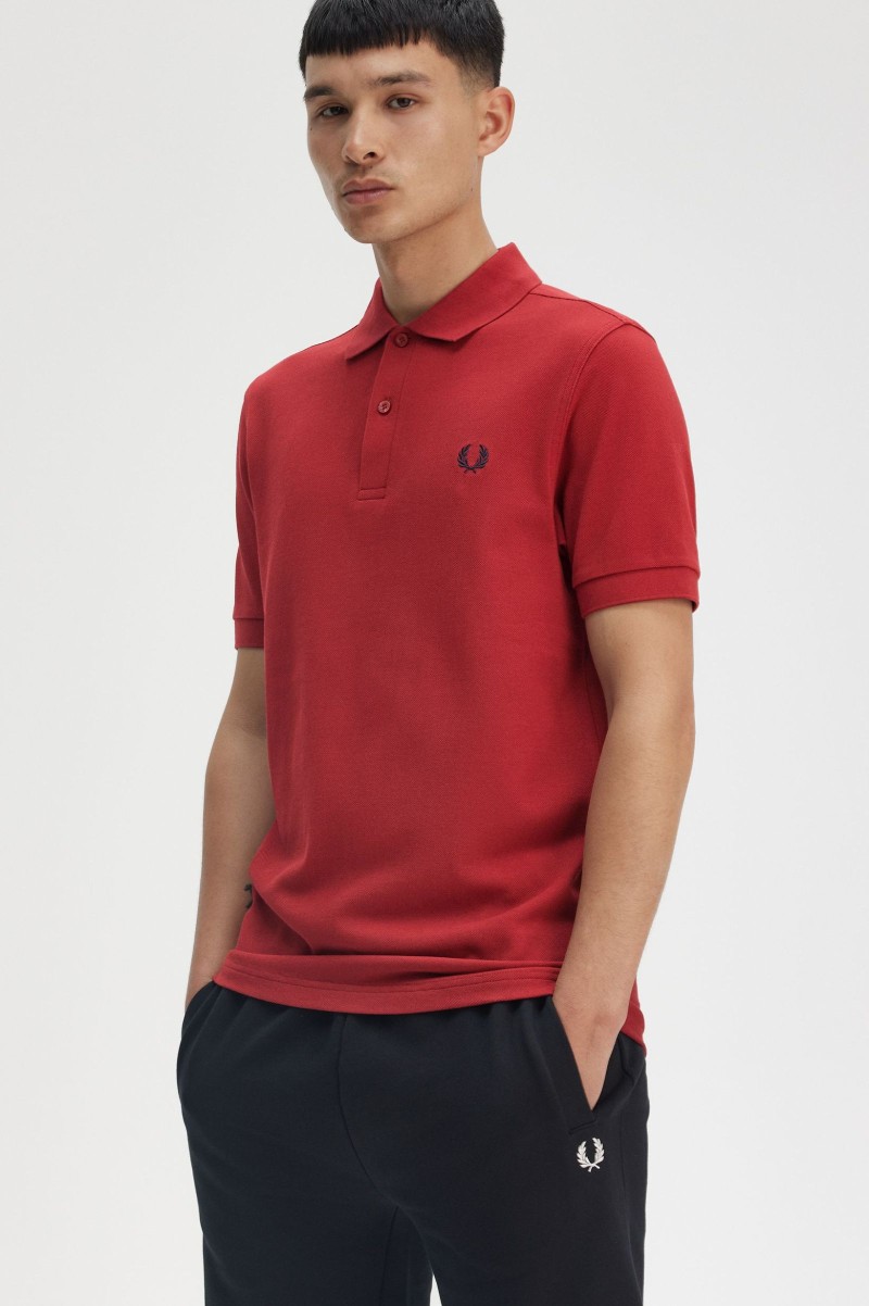 Fred Perry M6000 Plain Polo Burnt...