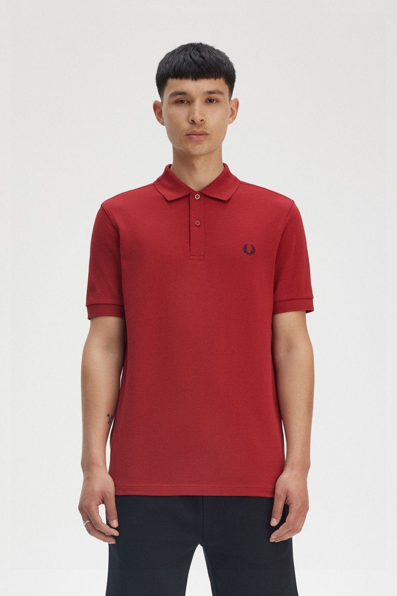 Fred Perry M6000 Plain Polo Burnt...