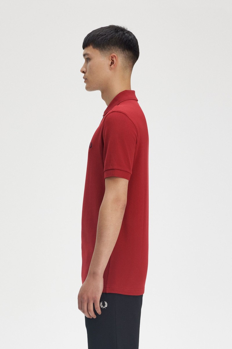 Fred Perry M6000 Plain Polo Burnt...