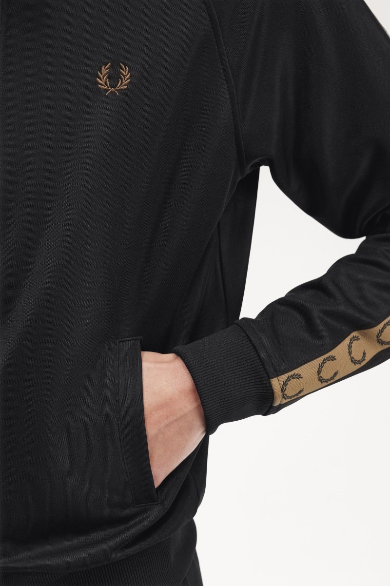 Fred Peharry Contrast Tape Zip Track...