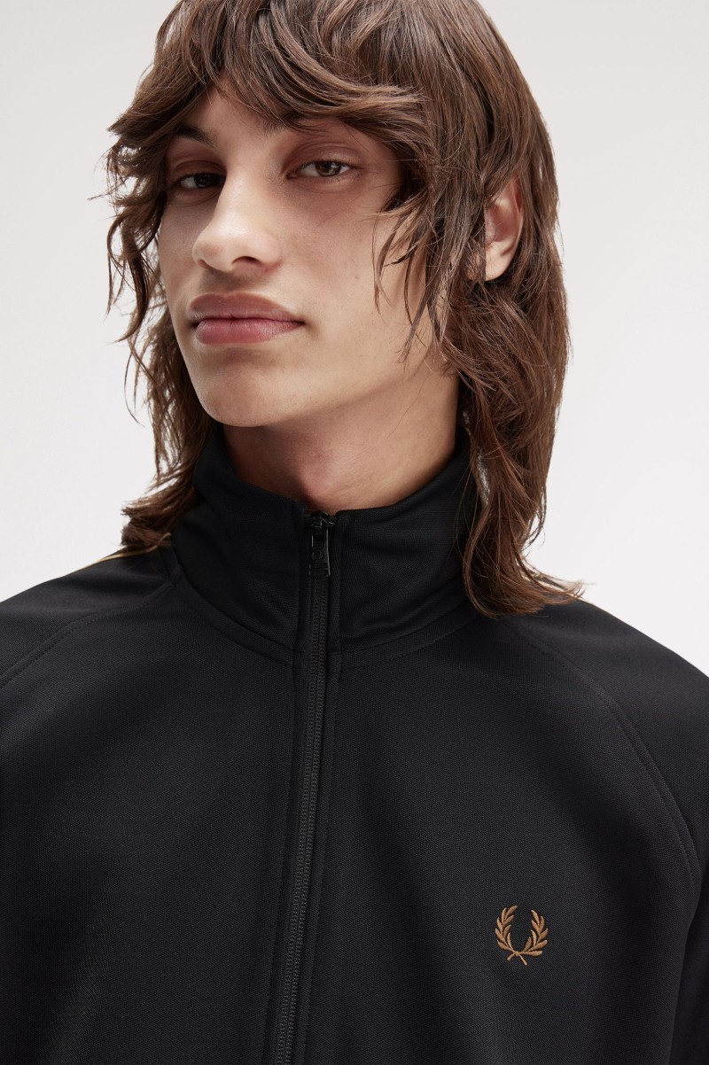 Fred Peharry Contrast Tape Zip Track...