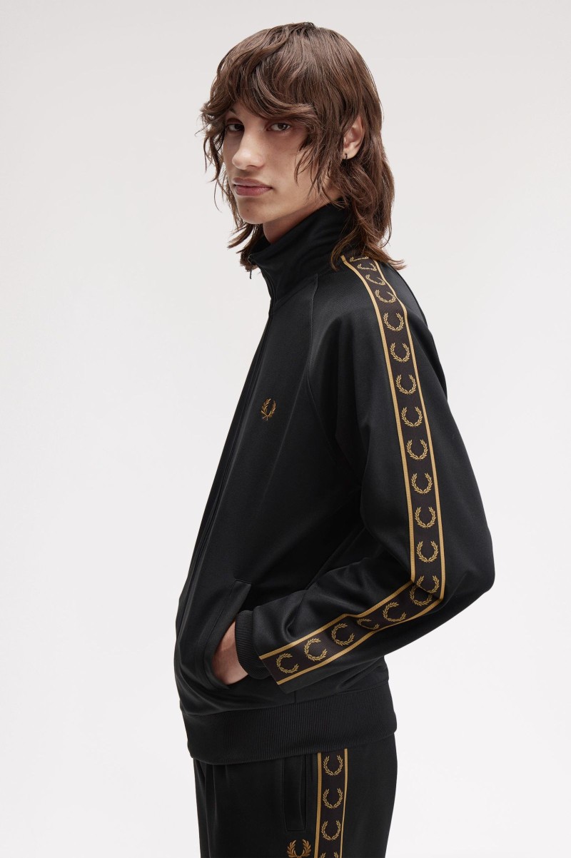 Fred Perry Contrast Tape Zip Track...
