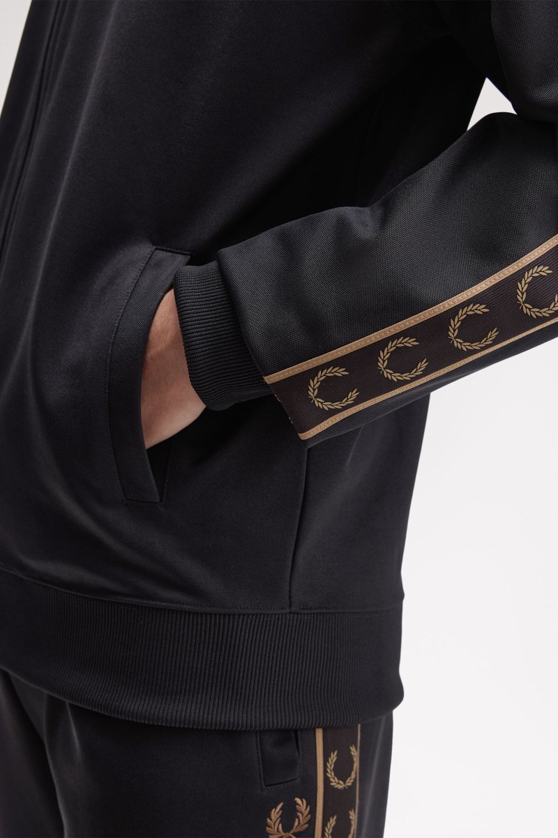 Fred Perry Contrast Tape Zip Track...
