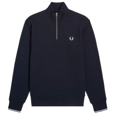 Fred Perry Half Zip Sweat Navy