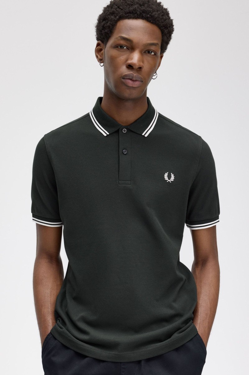 Fred Perry M3600 Twin Tipped Polo...