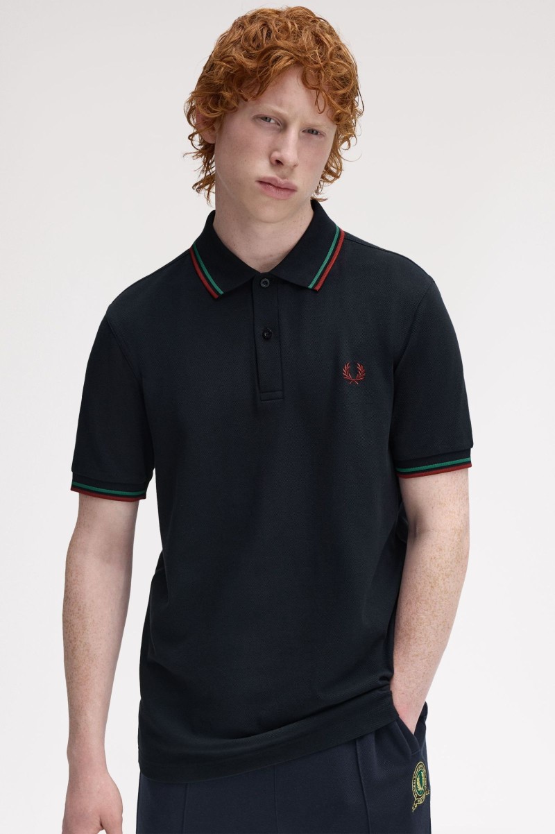 Fred Perry M3600 Twin Tipped Polo...