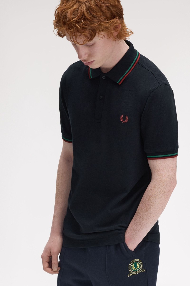 Fred Perry M3600 Twin Tipped Polo...