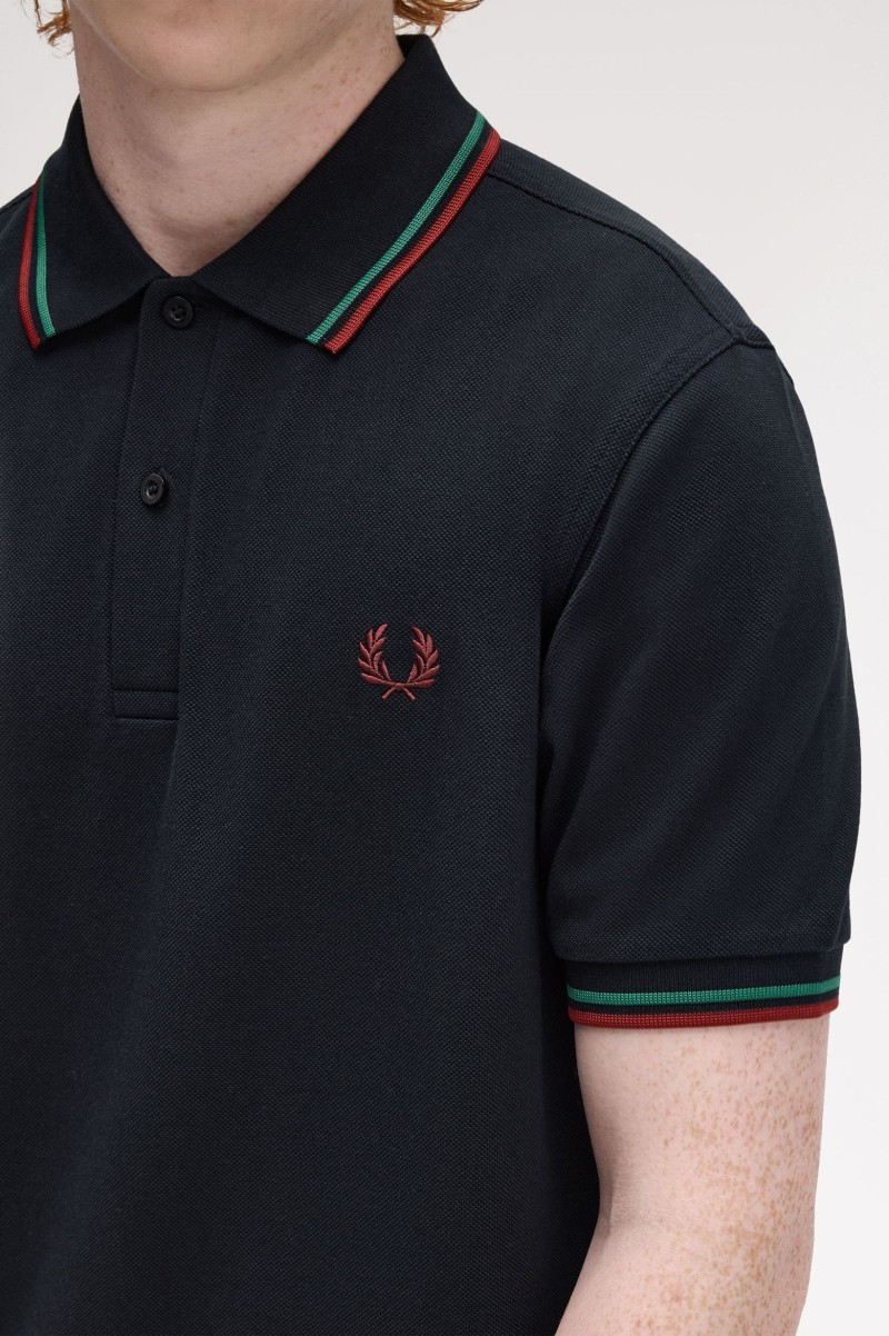 Fred Perry M3600 Twin Tipped Polo...