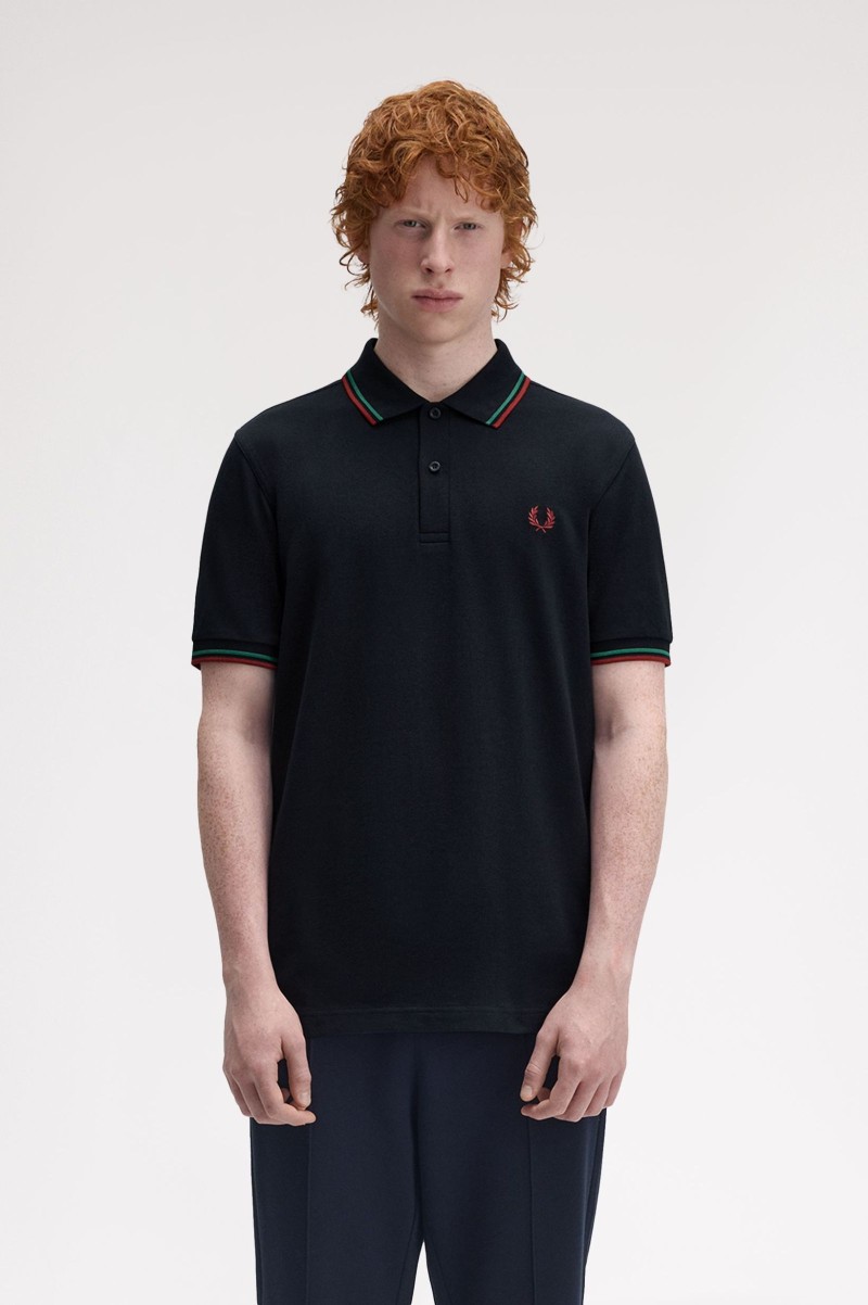 Fred Perry M3600 Twin Tipped Polo...