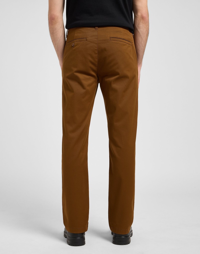 Lee Regular Chino Pant Quail Brown