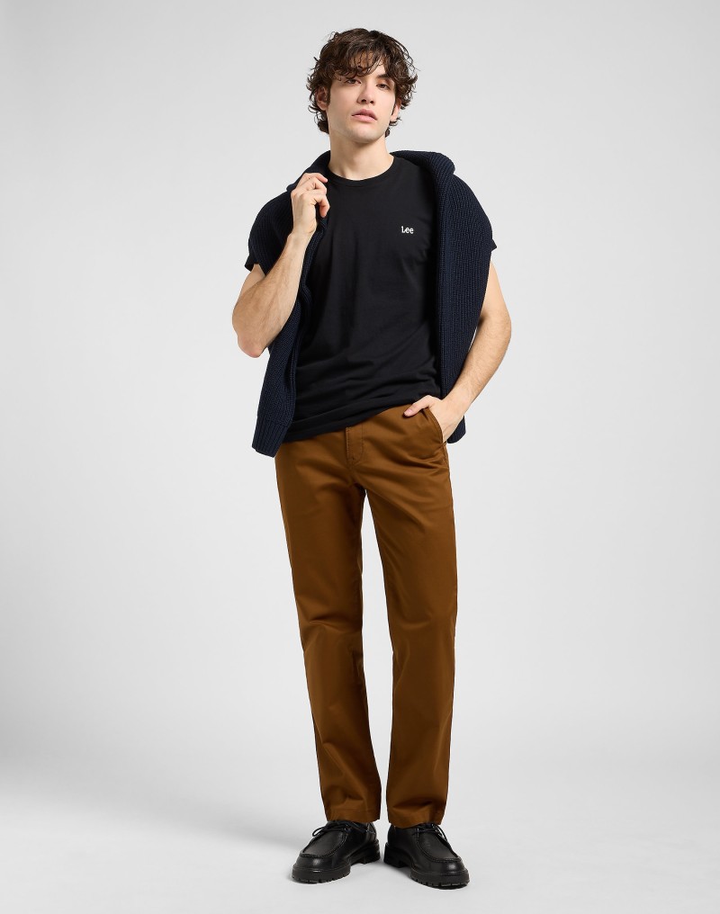 Lee Regular Chino Pant Quail Brown