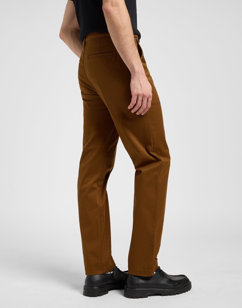 Lee Regular Chino Pant Quail Brown
