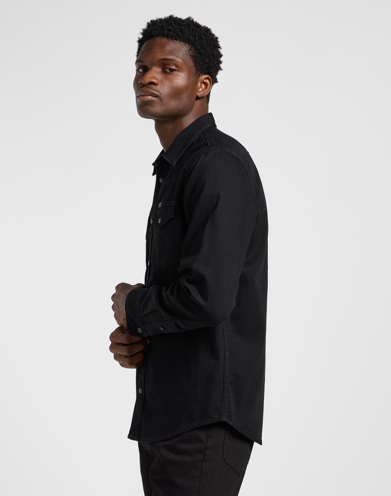 Lee Regular Western Shirt Black