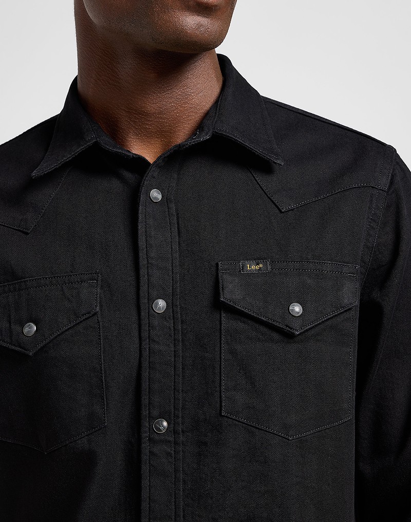 Lee Regular Western Shirt Black