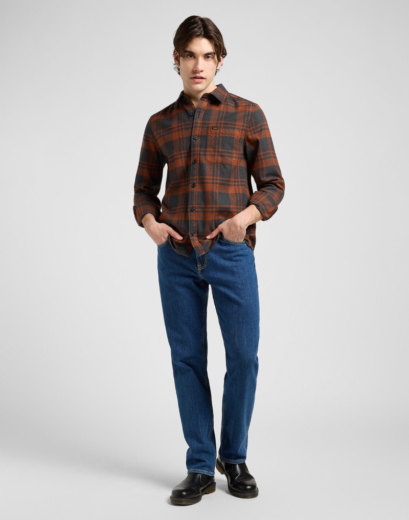 Lee Leesure Shirt Copper Fields