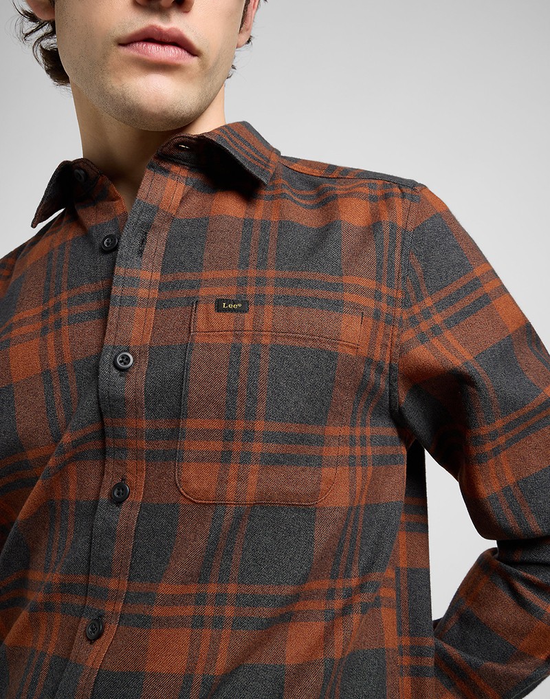Lee Leesure Shirt Copper Fields