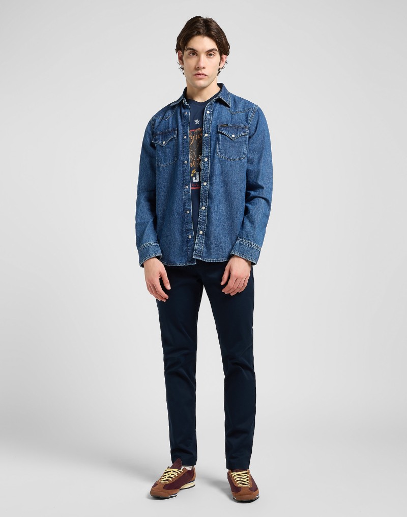 Lee Regular Western Shirt Roaring Rapid