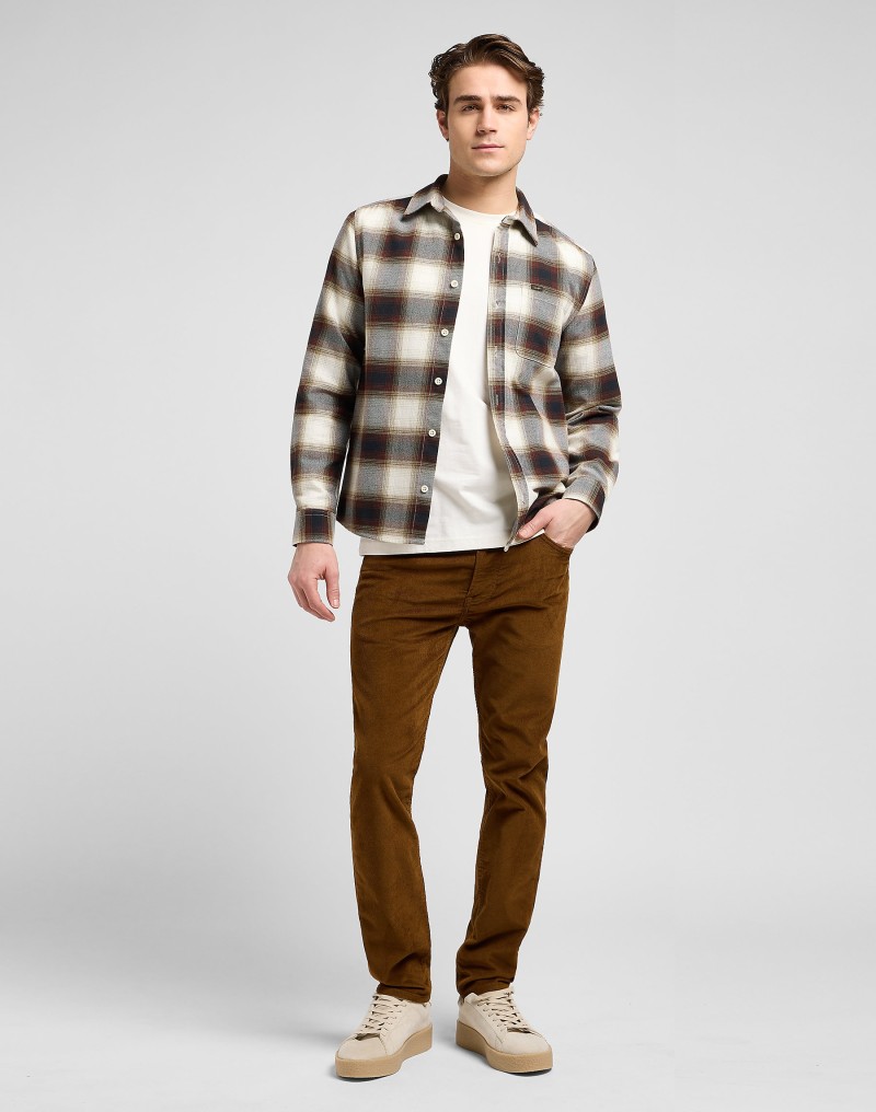 Lee Leesure Shirt Brentwood plaid
