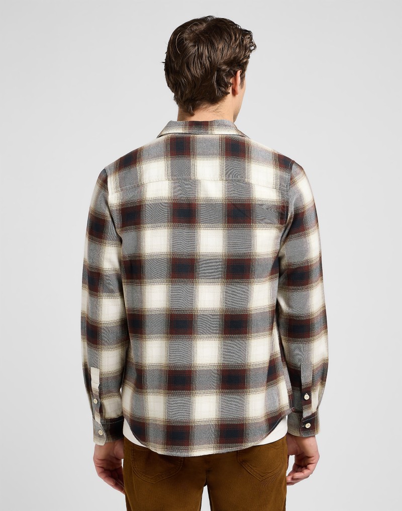 Lee Leesure Shirt Brentwood plaid