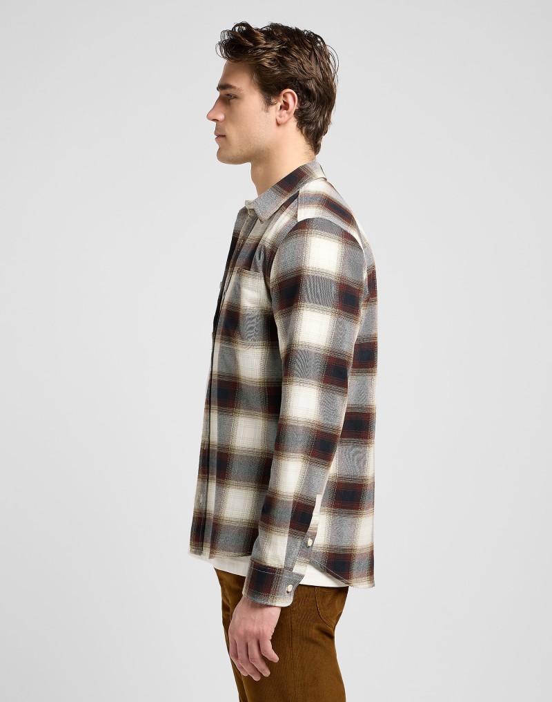 Lee Leesure Shirt Brentwood plaid