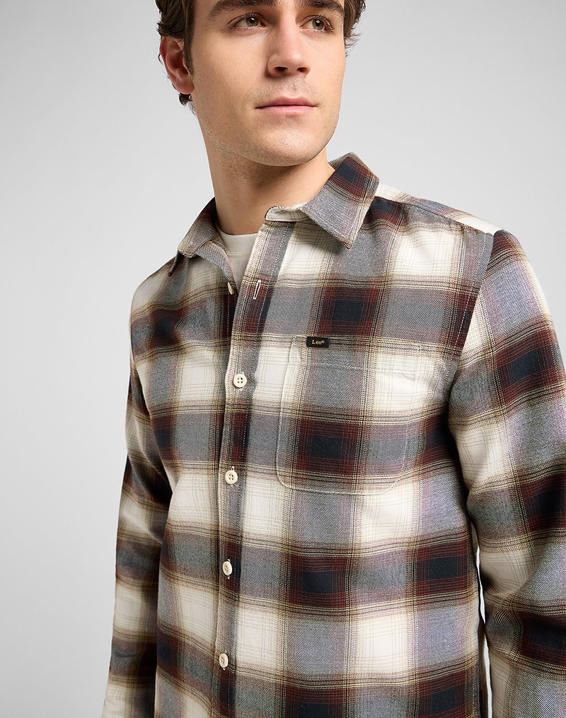 Lee Leesure Shirt Brentwood plaid